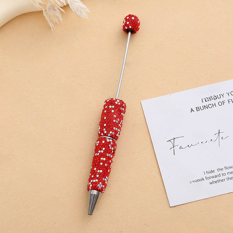 Wholesale Beadable Pens DIY Rhinestones Handmade Rhinestones Ballpoint Pen
